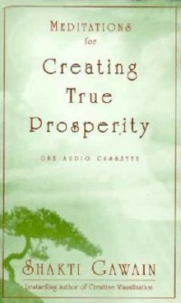 Meditations Creat True Prosperity
