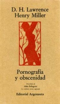 Pornografia y Obscenidad
