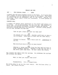 Whales and Men