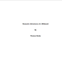 The Romantic Adventures Of A Milkmaid