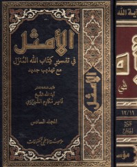 كتاب الأمثل في تفسير كتاب الله المنزل #6