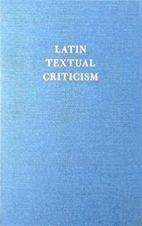 Latin Textual Criticism