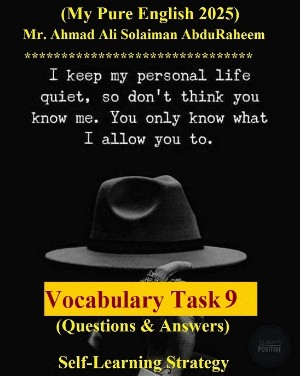 Vocabulary Task 9