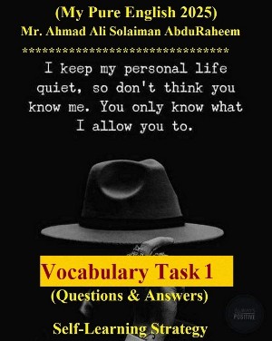 Vocabulary Task 1