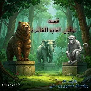 كتاب تماثيل الغابه الخالدة