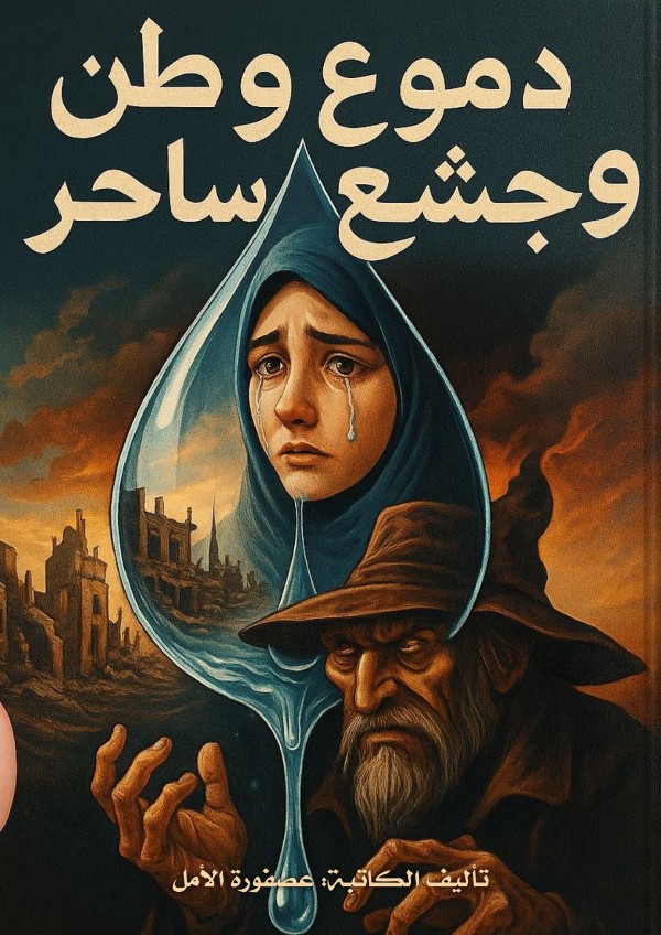 كتاب دموع وطن وجشع ساحر